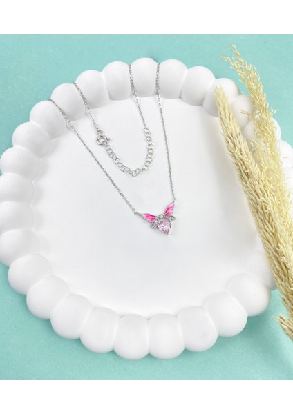 925 Ayar Gümüş Aşkın Kanatları Kolye