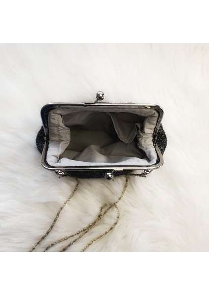 Simli Model El Örgüsü Şık Gece/gündüz Kadın Kol Çantası fiyatları