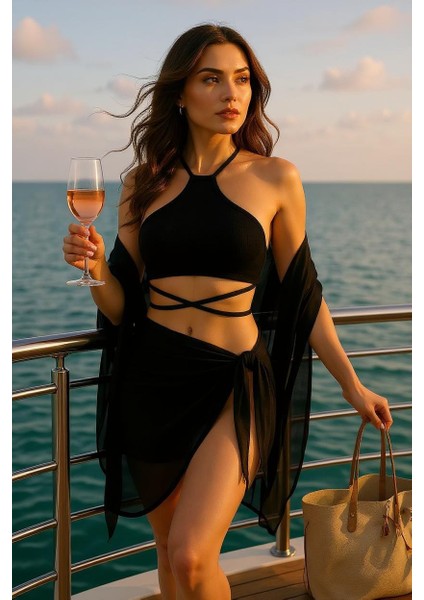 Bağlamalı Pareo Set – fiyatları