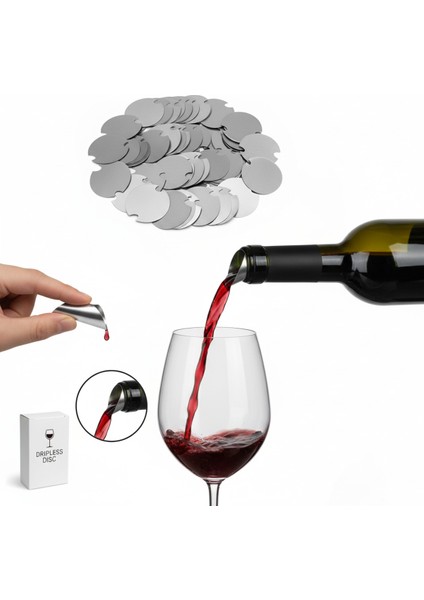 Şarap Damlalığı, Akıtmaz ve Karaf Etkili, 20 Adet