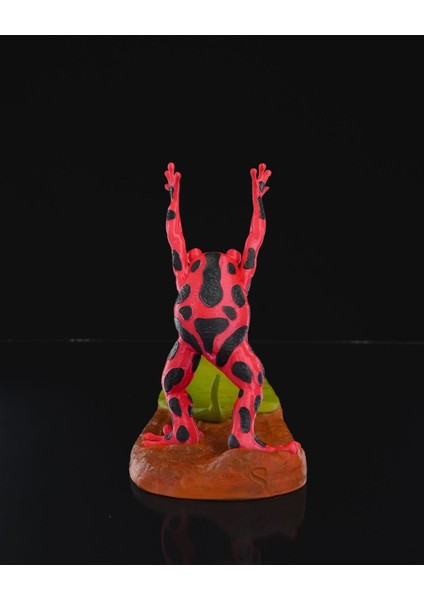 Benekli Kurbağa Şarap Tutacağı, Şık ve Eğlenceli Dekoratif Tasarım indirimleri