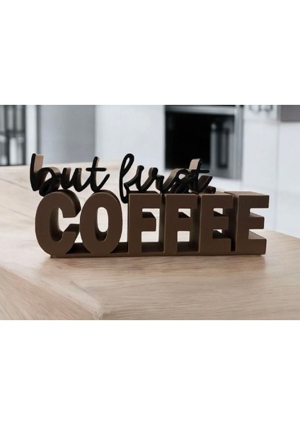 But Fırst Coffe Yazılı Kahve Köşesi Dekoru fiyatları