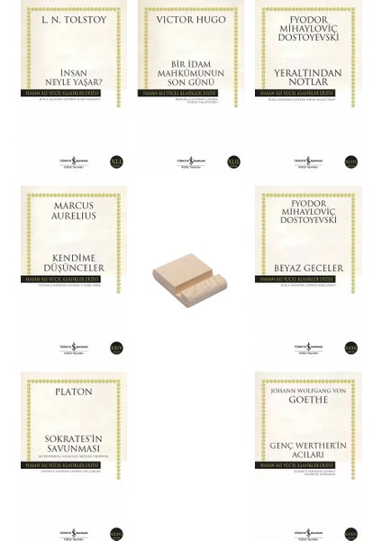 Insan Neyle Yaşar Bir Idam Mahkumunun Son Günü Yeraltından Notlar 7li Set + Telefon Standı