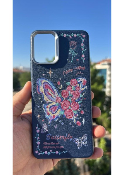 Samsung Galaxy A13 Kılıf Desenli Tasarımlı Kamera Koruma Çıkıntılı Soft Tasarım Elde Kaymayan Kapak