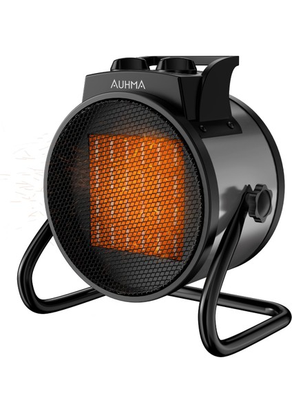 Auhma Fanlı Isıtıcı Elektrikli 3000W Fan 2.5 kg 27X17X28.5 cm Gri Renk Isıtıcı Havayı Kurutmaz indirimleri