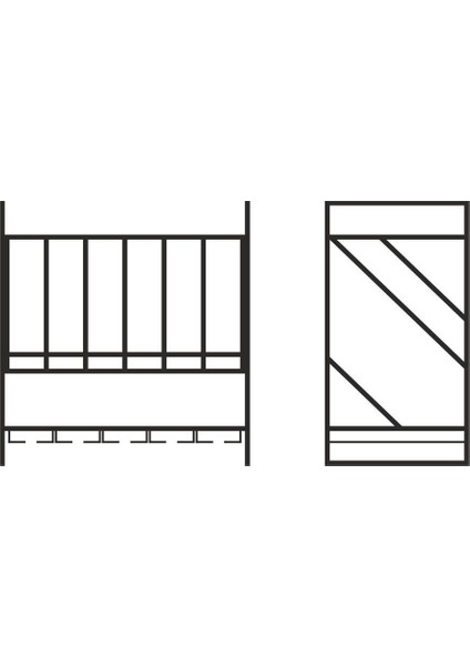 Şaraplar Için Şık ve Kullanışlı Raf, Ev ve Mekan Dekoruna Uyum Sağlar fiyatları