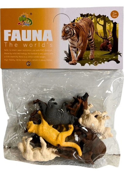 Pvc Pakette Onlu Küçük Vahşi Hayvanlar