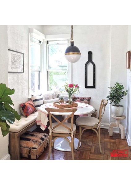 Özel Tasarım 4'lü Şaraplık Seti, Şık ve Zarif Ev Dekoru Için Ideal Seçim