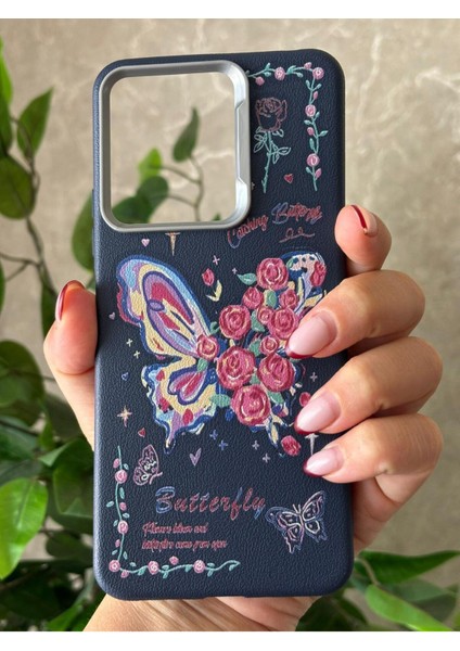 Xiaomi Redmi 13C Kılıf Desenli Kamera Koruma Çıkıntılı Soft Tasarım Elde Kaymayan Kapak