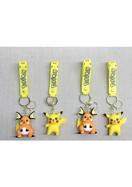 Pikachu Silikon Anahtarlık ALK4252