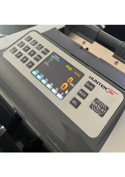 hX 2500 %100 Sahte Tespit Karışık Para Sayma Makinesi