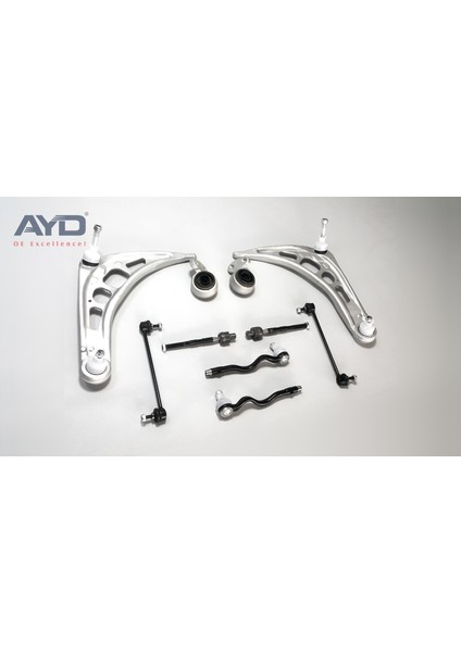 Bmw 3 Serisi E46 Ön Takım Salıncak Kiti 10 Parça Teknorot