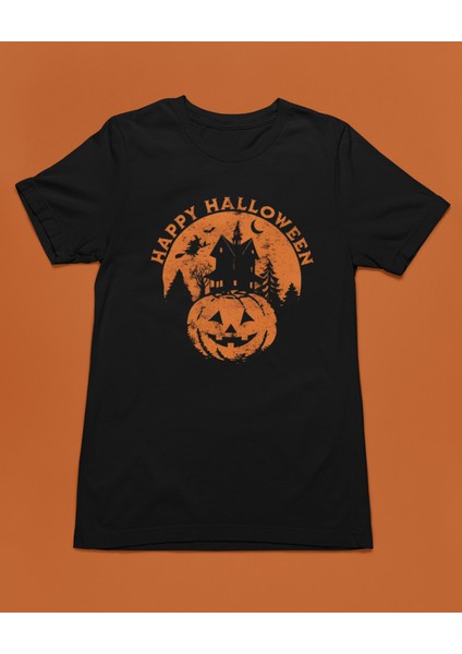 Happy Halloween Unisex Tişört T-Shirt