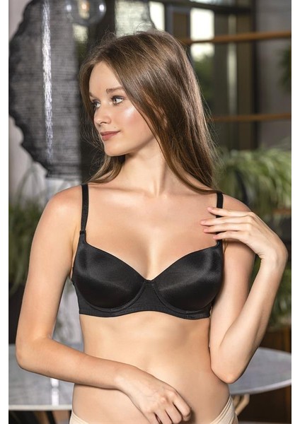 Lesca Günlük Kullanıma Uygun Sütyen Siyah (BRF1450)