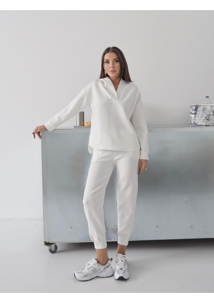Kadın Nexa Scuba Kumaş Kapüşonlu Alt- Üst Takım