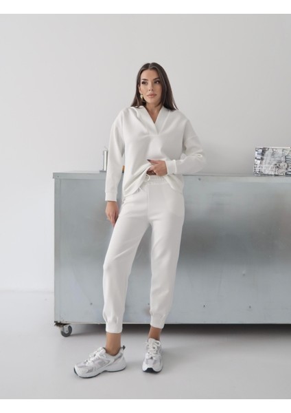 Kadın Nexa Scuba Kumaş Kapüşonlu Alt- Üst Takım