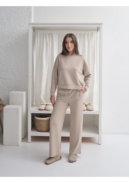 Kadın Renee Modal Bisiklet Yaka Alt-Üst Takım