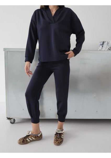 Kadın Nexa Scuba Kumaş Kapüşonlu Alt- Üst Takım