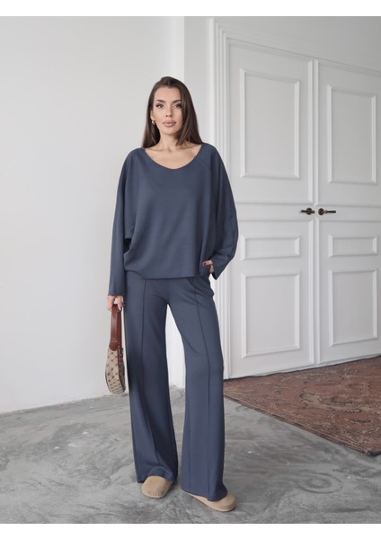 Kadın Elora Modal Pis Dikiş Detaylı Alt-Üst Takım fırsatları