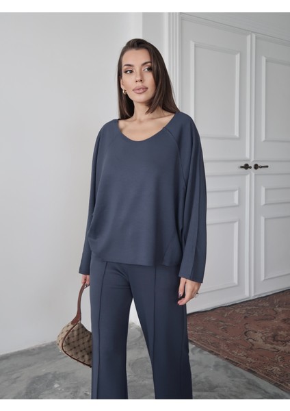 Kadın Elora Modal Pis Dikiş Detaylı Alt-Üst Takım indirimleri