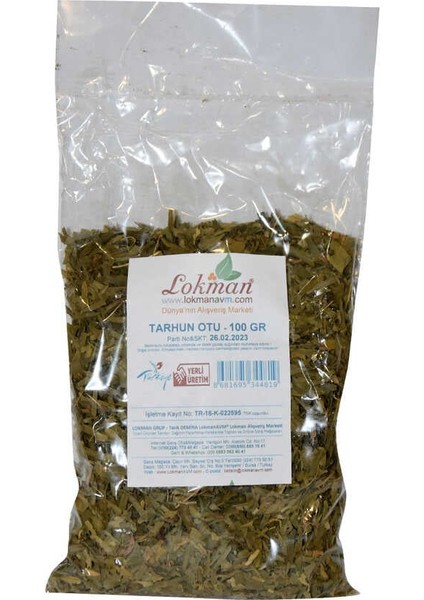 Tarhun Otu Doğal 100 gr Paket