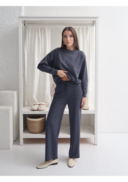 Kadın Renee Modal Bisiklet Yaka Alt-Üst Takım modelleri