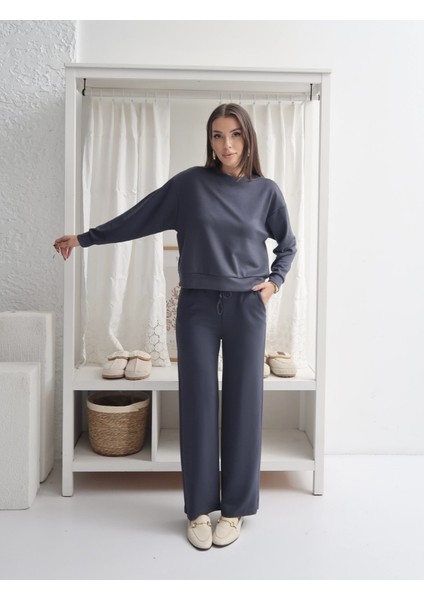 Kadın Renee Modal Bisiklet Yaka Alt-Üst Takım fırsatları