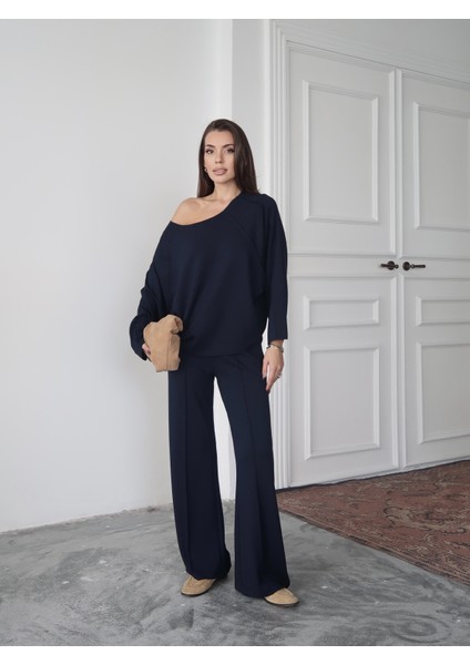 Kadın Elora Modal Pis Dikiş Detaylı Alt-Üst Takım fırsatları