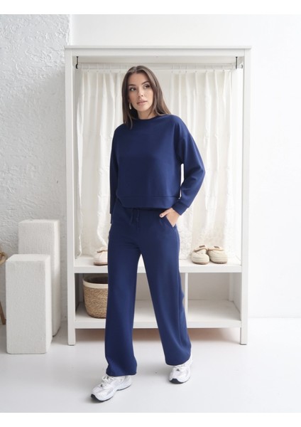Kadın Renee Modal Bisiklet Yaka Alt-Üst Takım