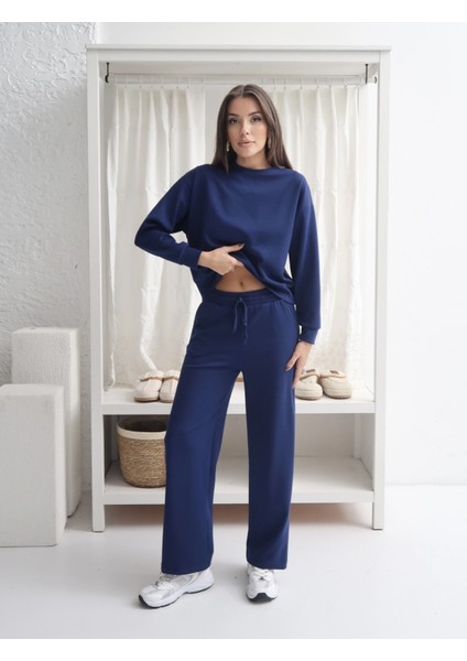 Kadın Renee Modal Bisiklet Yaka Alt-Üst Takım modelleri