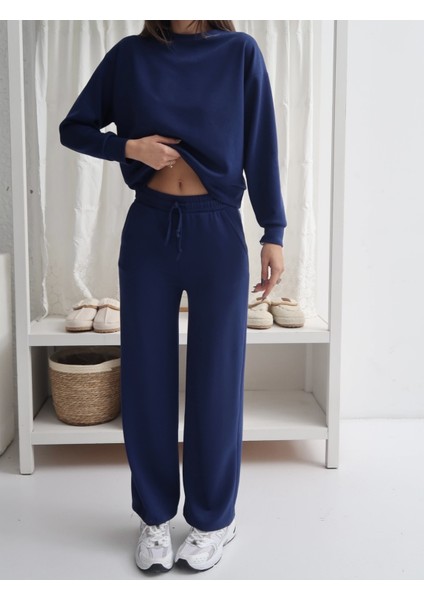 Kadın Renee Modal Bisiklet Yaka Alt-Üst Takım