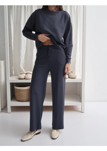 Kadın Renee Modal Bisiklet Yaka Alt-Üst Takım