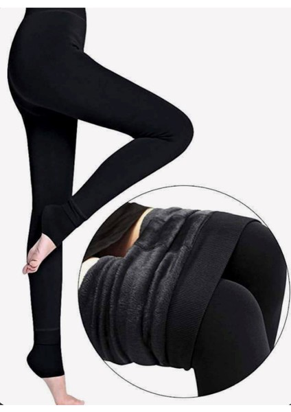 Lesca Siyah Peluş Tayt PT580-1 fırsatları