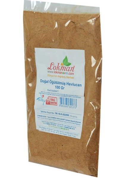 Havlucan Kökü Doğal Öğütülmüş 100 gr Paket modelleri