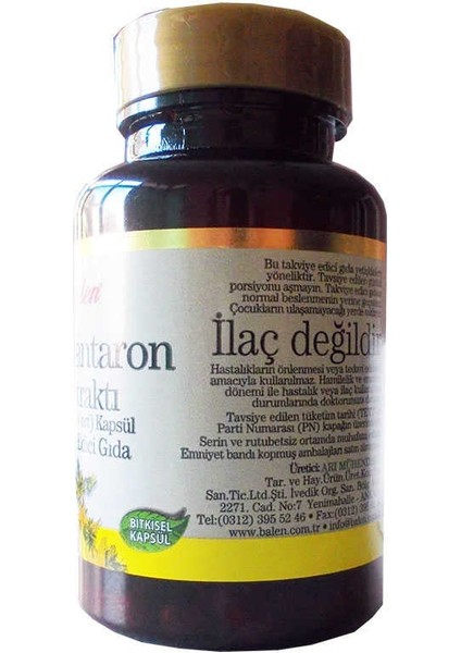 Sarı Kantaron Ekstraktı 60 Kapsül modelleri