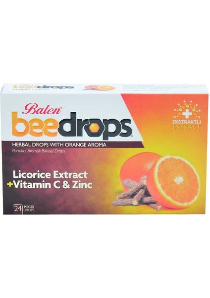 Portakal Aromalı Sel Drops 24ADET