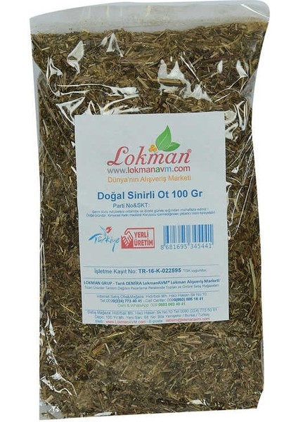 Sinirli Yaprak Otu Sinirli Ot Doğal 100 gr Paket fiyatları