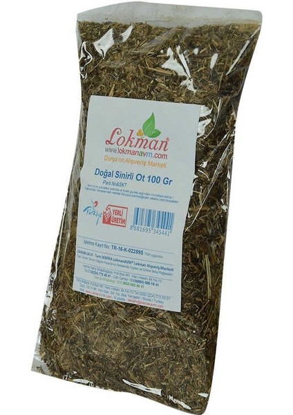 Sinirli Yaprak Otu Sinirli Ot Doğal 100 gr Paket modelleri
