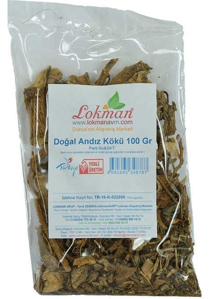 Andız Kökü Doğal 100 gr Paket fiyatları