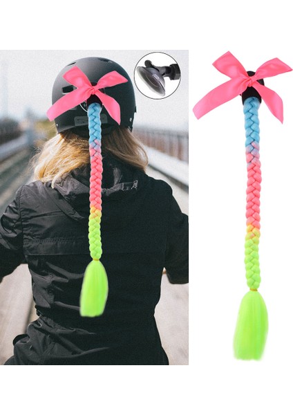 Motosiklet Kaskı Örgülü At Kuyruğu / ACM20