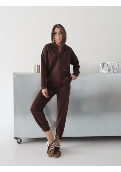 Kadın Nexa Scuba Kumaş Kapüşonlu Alt- Üst Takım indirimleri