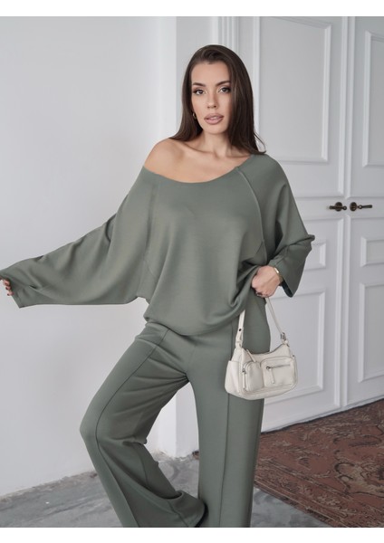 Kadın Elora Modal Pis Dikiş Detaylı Alt-Üst Takım indirimleri