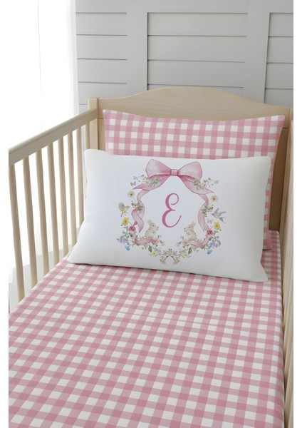 Organik 2’li Yastık Kılıfı Floral Serisi (35X45) – E Harfi fiyatları