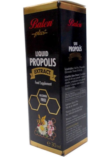 Sıvı Propolis Ekstraktı 30ML fiyatları