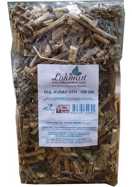 Dul Avrat Otu 100 gr Paket fiyatları