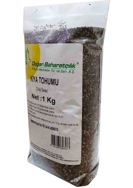 Doğal Chia Tohumu 1000 gr Paket modelleri