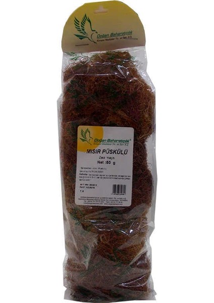 Mısır Püskülü Doğal 50 gr Paket