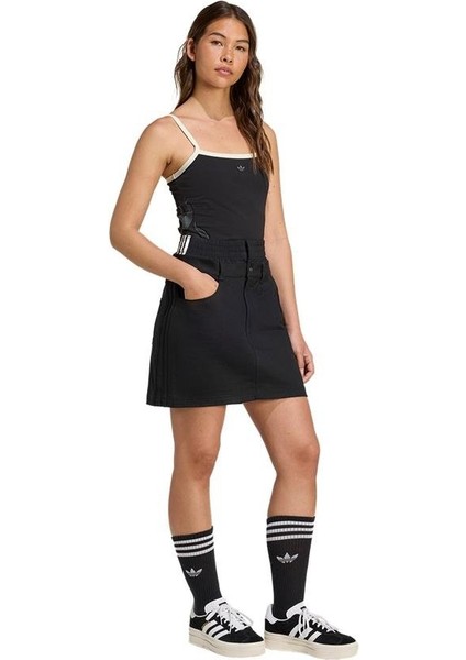 Kadın Siyah Etek Fb Utılıty Mını JX7593 fırsatları