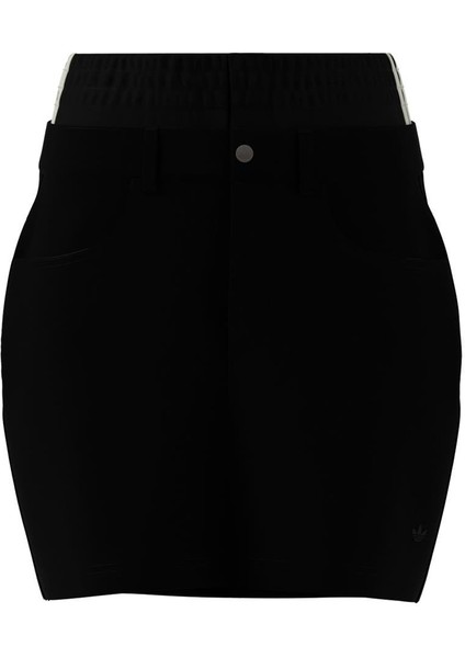 Kadın Siyah Etek Fb Utılıty Mını JX7593