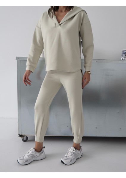 Kadın Nexa Scuba Kumaş Kapüşonlu Alt- Üst Takım indirimleri